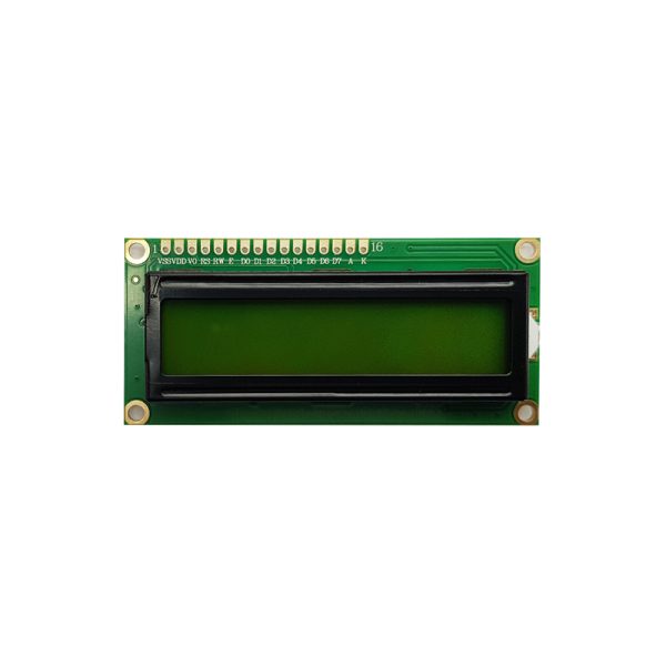 LCD کاراکتری 2x16 با  سبز