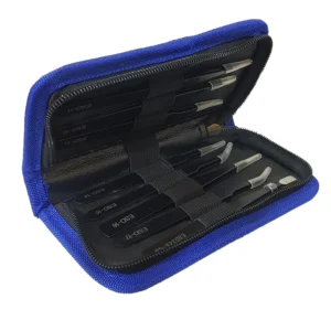 ست 9 عددی پنس آنتی شوک به همراه کیف مخصوص