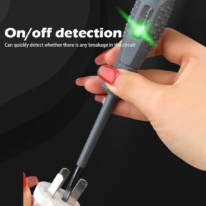 فازمتر نشکن فازیاب و نول یاب القایی چراغ دار دوسو با باتری قابل تعویض برند SEFANLY