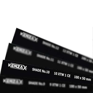 شیشه ماسک جوشکاری نمره ۹ ابعاد ۱۰ در ۵ سانتیمتر